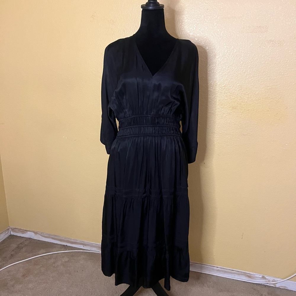 NEW Velvet Heart Black Long Sleeve Dress